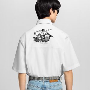 루이비* 셔츠 25SS RA1155 - 이미지 4