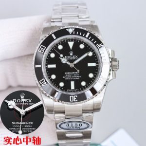 Rolex Submariner 41mm Black 124060 No-Date - 이미지 3