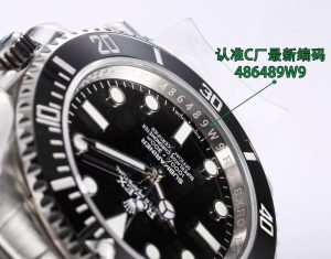 Rolex Submariner 41mm Black 124060 No-Date - 이미지 5