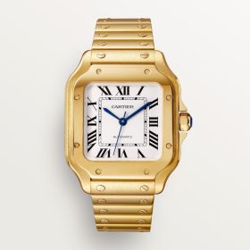 Cartier Santos de Cartier Men Automatic Gold WGSA0030