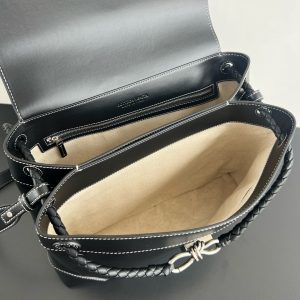 보테가베네타 안디아모 메신저 807715 블랙 - 이미지 5