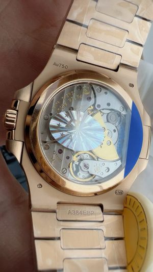 Patek Philippe Nautilus 5712/1R Chocolate Dial Rose 40mm - 이미지 7