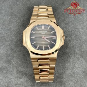 Patek Philippe Nautilus 5711/1R-001 Brown Dial Gold 40mm - 이미지 4