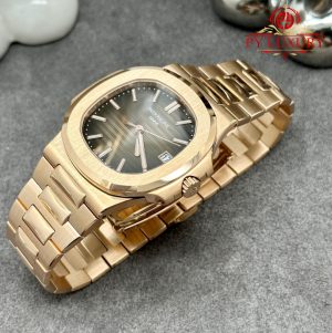 Patek Philippe Nautilus 5711/1R-001 Brown Dial Gold 40mm - 이미지 6