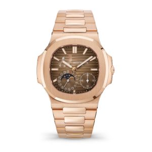 Patek Philippe Nautilus 5712/1R Chocolate Dial Rose 40mm