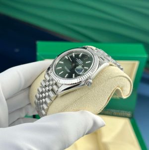 Rolex Datejust 126334 Mint Green Dial 41mm - 이미지 4
