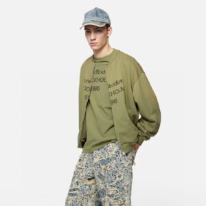 아크네 집업 자켓 25FW 66ST420-2 - 이미지 3