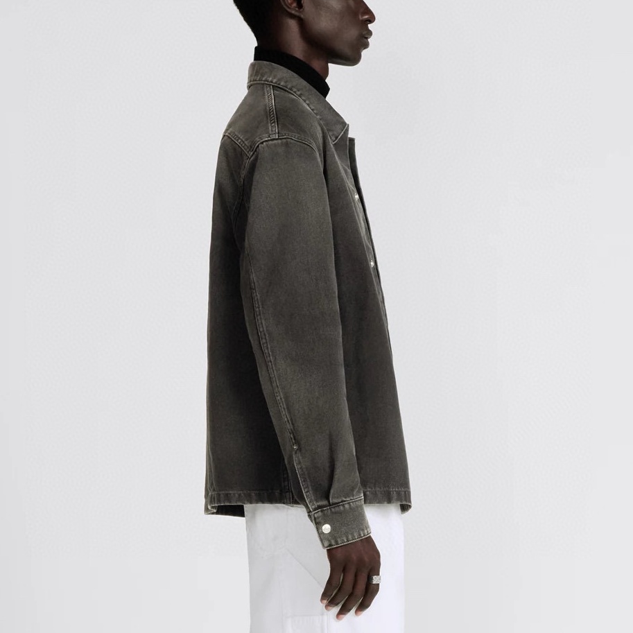 디* 데님 셔츠 25FW RA1212 - 이미지 4
