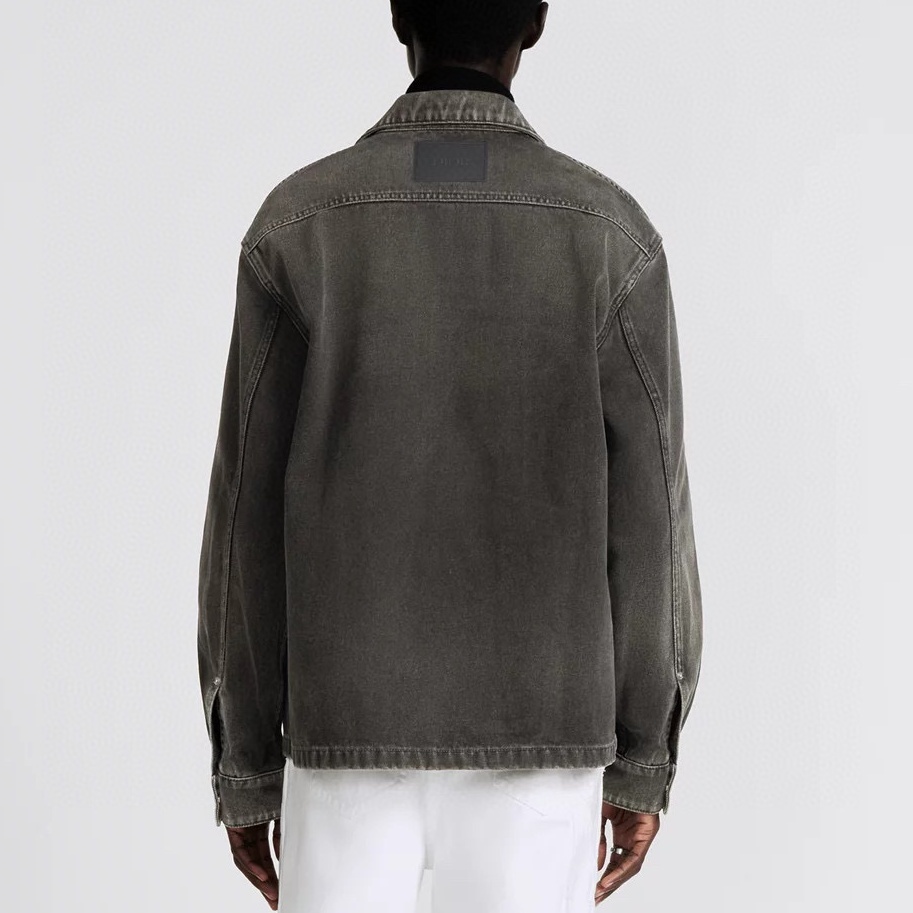 디* 데님 셔츠 25FW RA1212 - 이미지 5