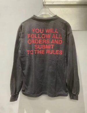 세인트미카엘 롱 슬리브 티셔츠 25FW Ceo1033 - 이미지 4
