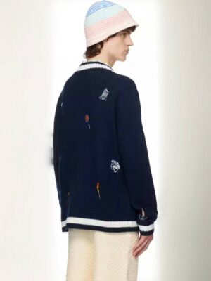 카사블랑카 가디건 25FW 1C082005 - 이미지 3