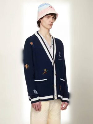 카사블랑카 가디건 25FW 1C082005 - 이미지 4