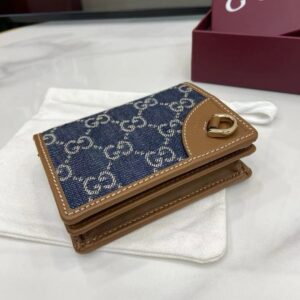 구찌 GG 엠블럼 스몰 월릿 ‎820692-6 - 이미지 5