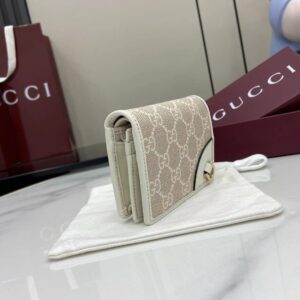 구찌 GG 엠블럼 스몰 월릿 ‎820692 - 이미지 7