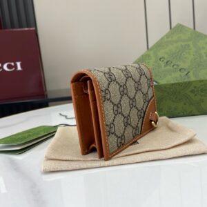 구찌 GG 엠블럼 스몰 월릿 ‎820692-5 - 이미지 8