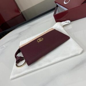 구찌 GG 마몽 지퍼 키 파우치 837966-2 - 이미지 9