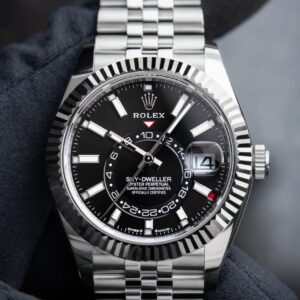 로렉스 스카이드웰러 (Sky-Dweller) 326934 블랙 다이얼 주빌레 5선 - 이미지 6