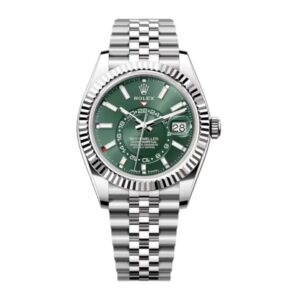 로렉스 스카이드웰러 (Sky-Dweller) 326934 그린 다이얼 주빌레 5선