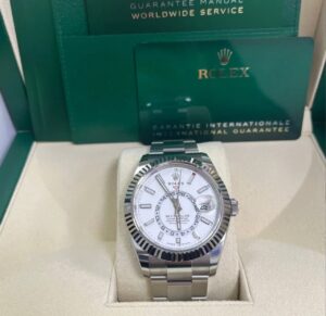 로렉스 스카이드웰러 (Sky-Dweller) 326934 화이트 다이얼 - 이미지 3