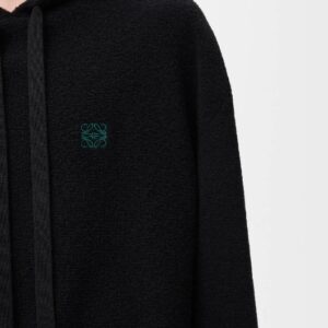 로에* 양모 후드티 25FW RA1204 - 이미지 4