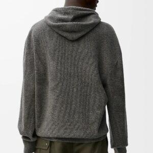 로에* 양모 후드티 25FW RA1204-2 - 이미지 3
