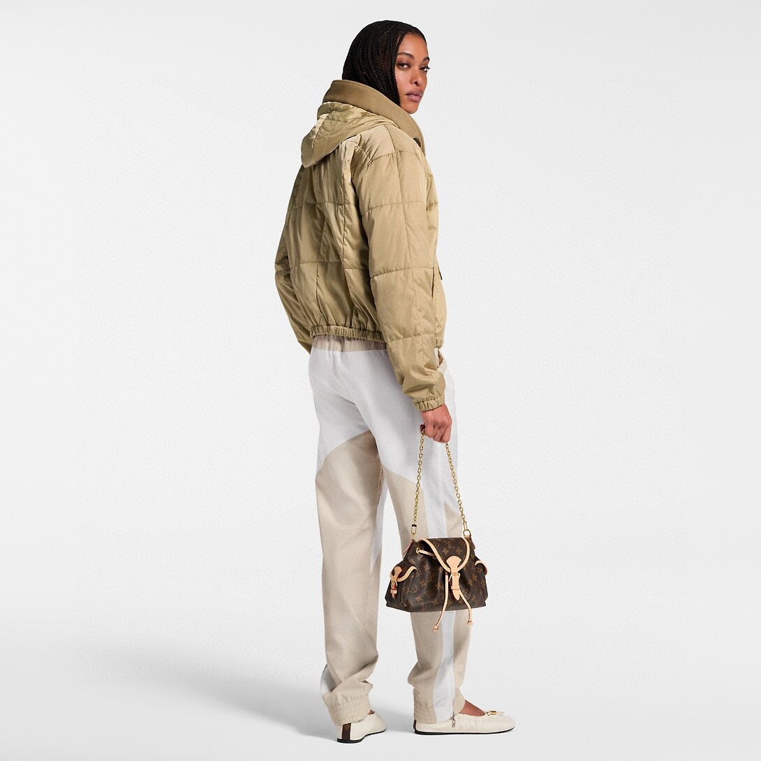 루이비* 여성 패딩 후드 25FW RA1201 - 이미지 5