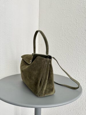 발렌시아가 로데오 핸드백 미디엄 7897722 카키 스웨이드 - 이미지 10