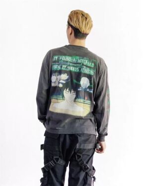세인트미카엘 롱 슬리브 티셔츠 25FW Ceo1033 - 이미지 4