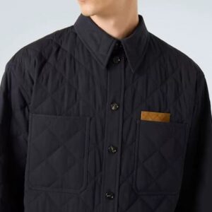 보테가베네타 퀼팅 오버셔츠 자켓 25FW RA1269 - 이미지 4