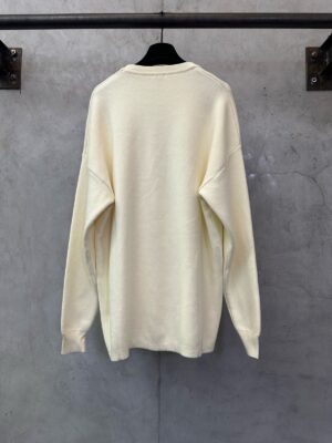 Alternative view of 로에* 자카드 울혼방 니트 스웨터 25FW 66ST564-3