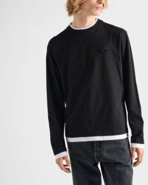 Alternative view of 프라다 롱슬리브 티셔츠 25FW 66ST570