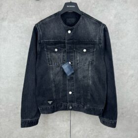 프라다 데님 자켓 25FW 66ST518