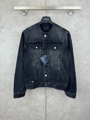 프라다 데님 자켓 25FW 66ST518