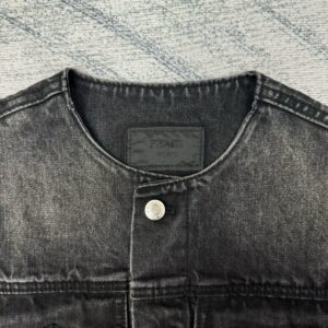 프라다 데님 자켓 25FW 66ST518 - 이미지 9
