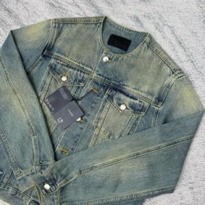 프라다 데님 자켓 25FW 66ST519 - 이미지 5