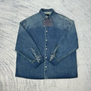 프라다 데님 셔츠 25FW 66ST520 - 이미지 3