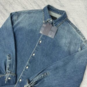 프라다 데님 셔츠 25FW 66ST520 - 이미지 4