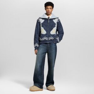 Alternative view of 루이비* 니트 집업 자켓 25FW RA1219