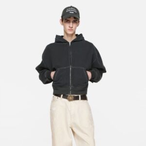 아크네 집업 자켓 25FW RA1221 - 이미지 3