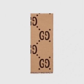 구찌 더블 페이스 GG 울 머플러 25FW VI2103