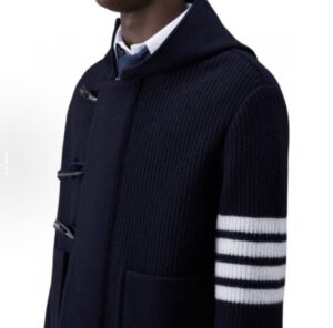 톰브라운 울 후드 니트 자켓 25FW RA1260 - 이미지 3