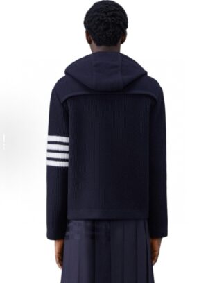 톰브라운 울 후드 니트 자켓 25FW RA1260 - 이미지 4