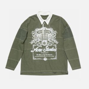 아크네 로고 폴로 셔츠 25FW RA1266