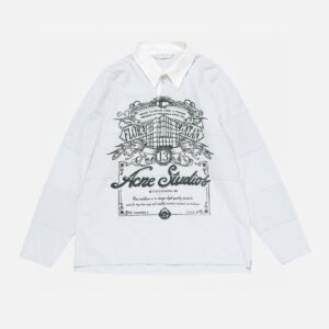 아크네 로고 폴로 셔츠 25FW RA1266-2