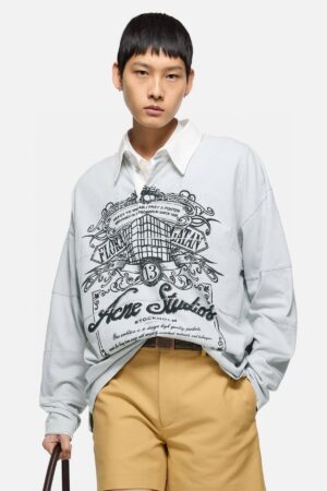 Alternative view of 아크네 로고 폴로 셔츠 25FW RA1266-2