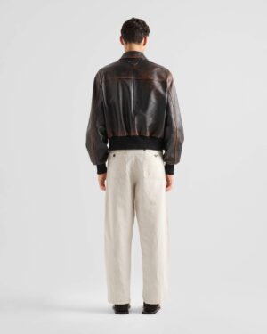 프라다 마혼방 롱팬츠 25FW 66ST561 - 이미지 3