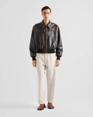 프라다 마혼방 롱팬츠 25FW 66ST561 - 이미지 4