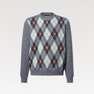 루이비통 Nigo 아가일 자카드 울 스웨터 25FW 66ST562