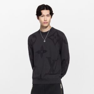 Alternative view of 루이비* 코튼 라운드 맨투맨 25FW RA1296