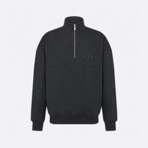 디* 하프 집업 로고 스웨트 셔츠 25FW RA1280